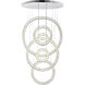 Celina LED 5 inch Chrome Down Chandelier Ceiling Light