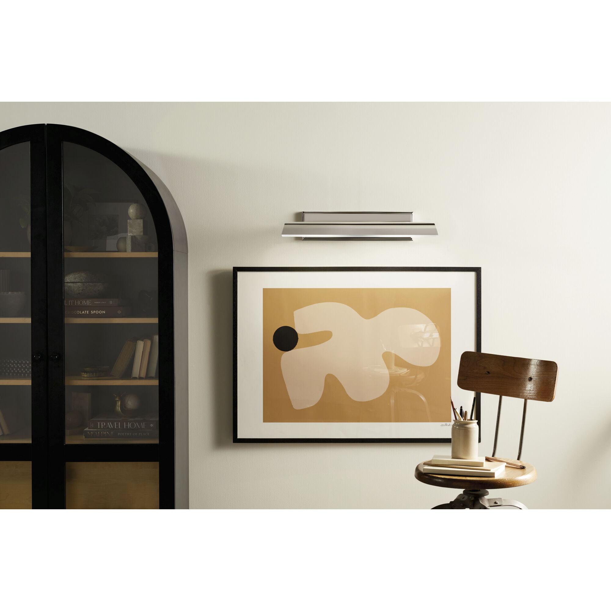 Carston 26 watt 24.25 inch Polished Nickel Picture Light Wall Light