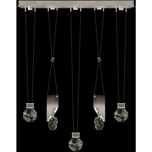 Aria 10 Light 43 inch Silver Pendant Ceiling Light