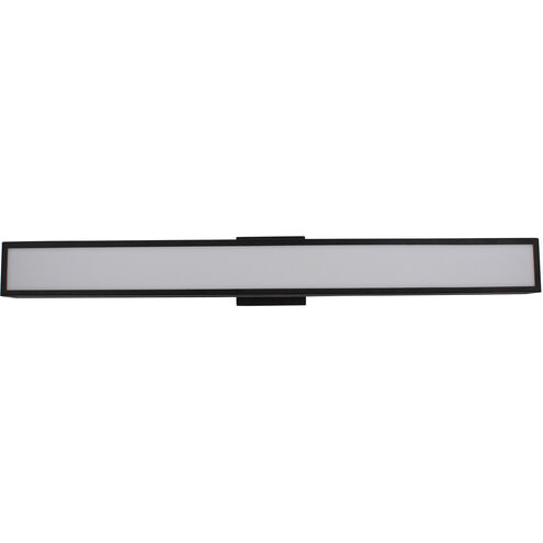 Maska LED 35.24 inch Matte Black Bath Vanity Wall Light