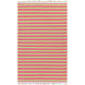 Steps 36 X 24 inch Bright Pink, Bright Orange, Ivory Rug