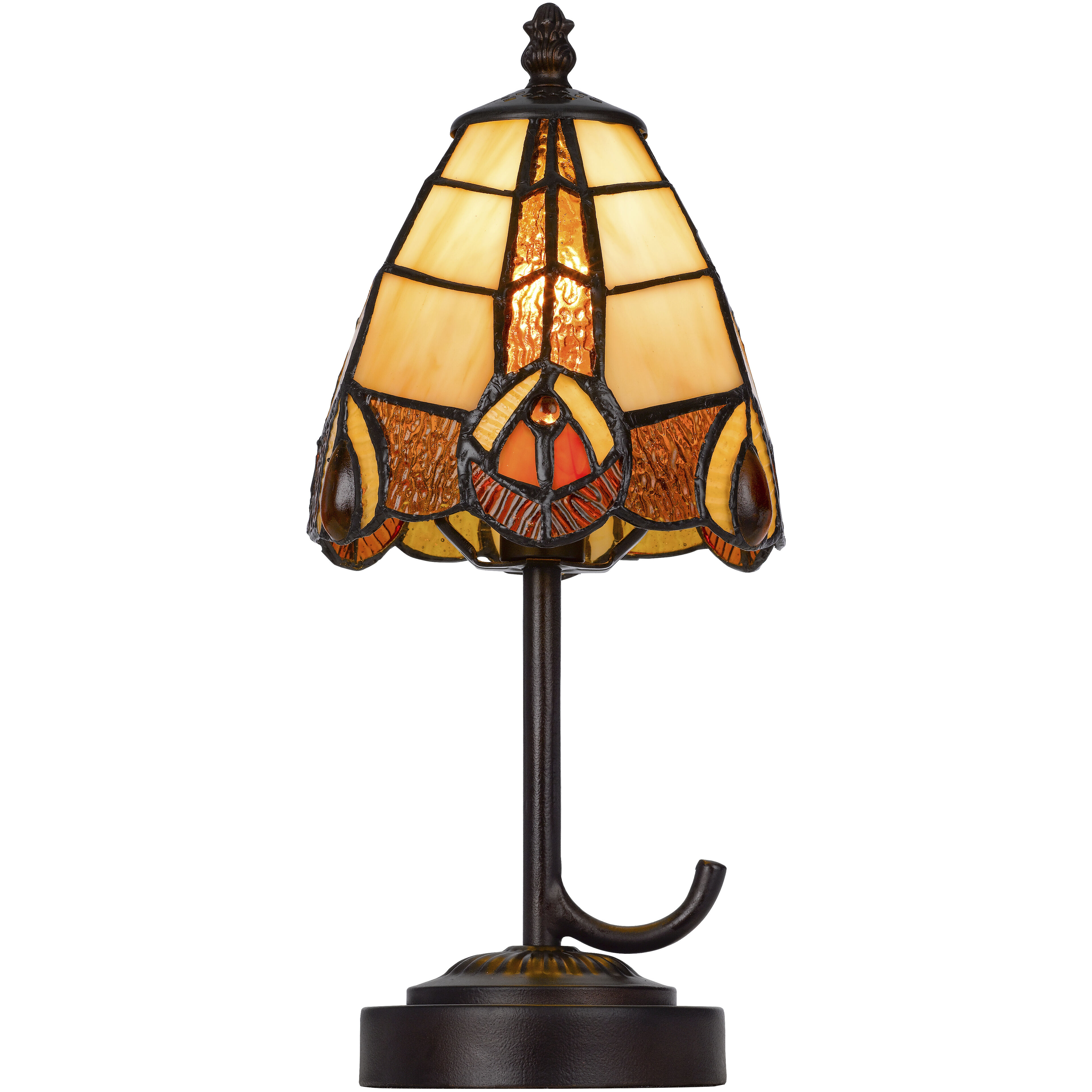 3119 Tiffany 13 inch 40.00 watt Dark Bronze Accent Lamp Portable Light
