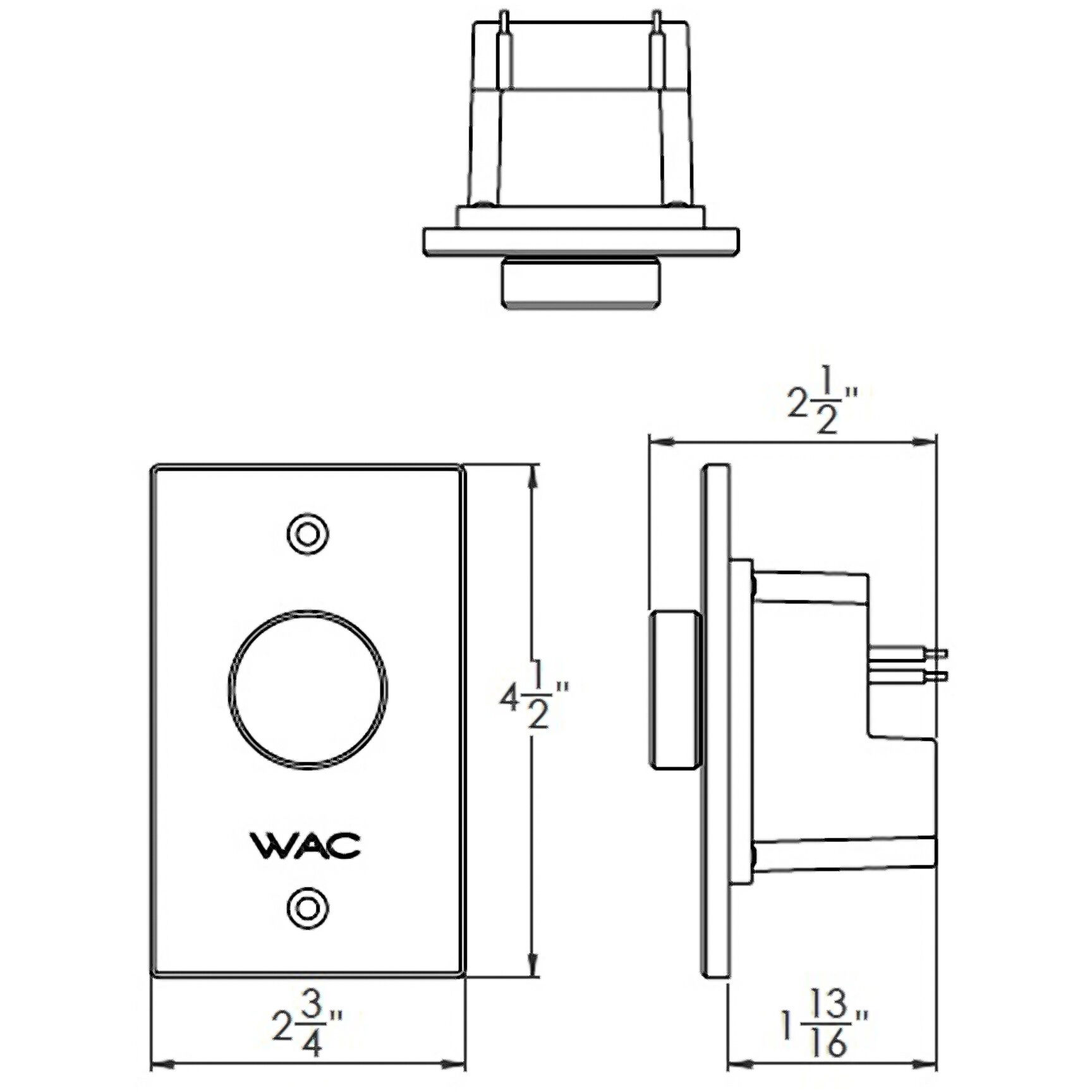 Tyler 12 Black Dimmer