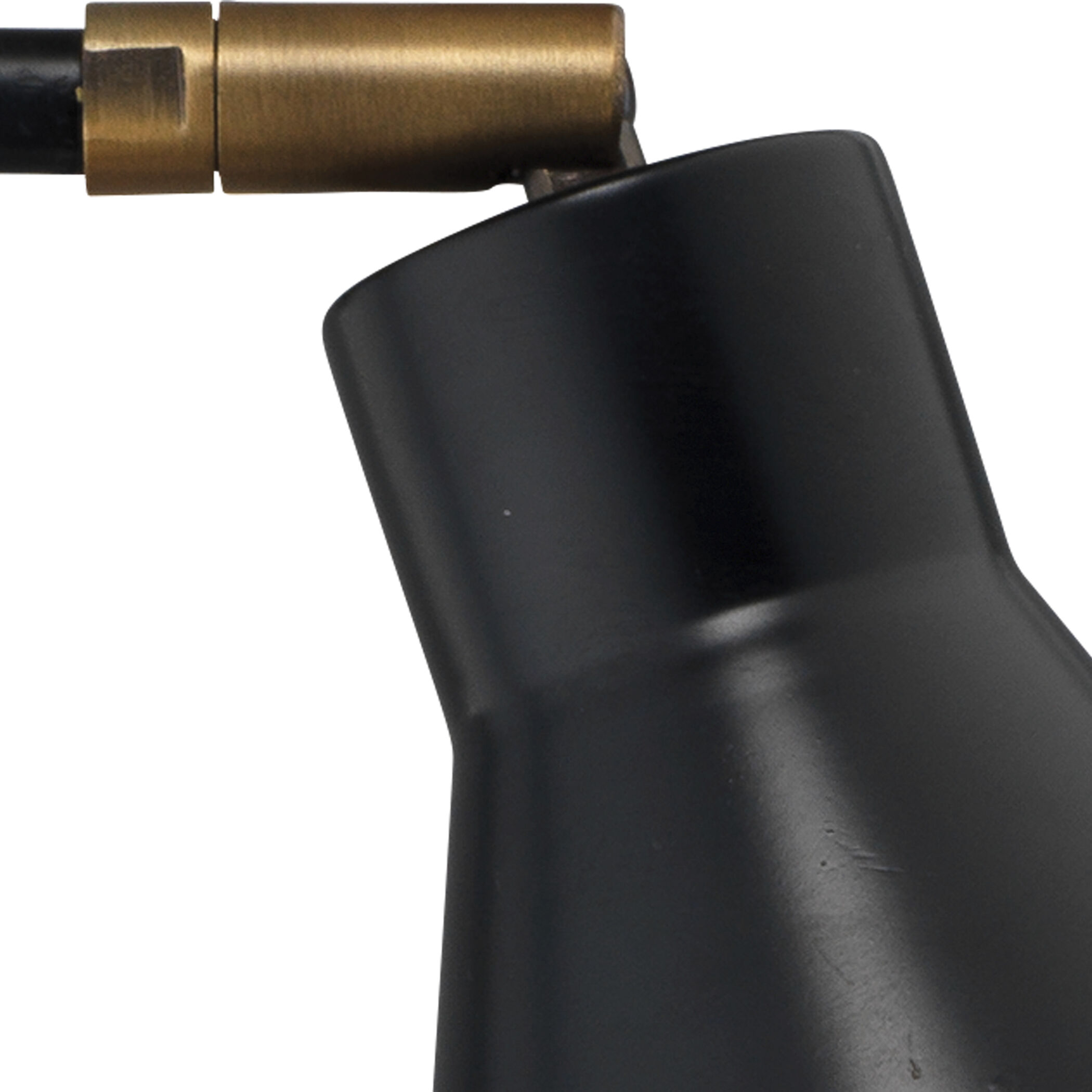 Chronicle 20 inch 60.00 watt Black / Antique Brass / White Marble Task Lamp Portable Light