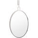 Stopwatch 33.25 X 22.25 inch Polished Nickel Powder Room Mirror, Varaluz Casa