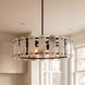 Antolini 5 Light 28.5 inch Black Cashmere Pendant Ceiling Light