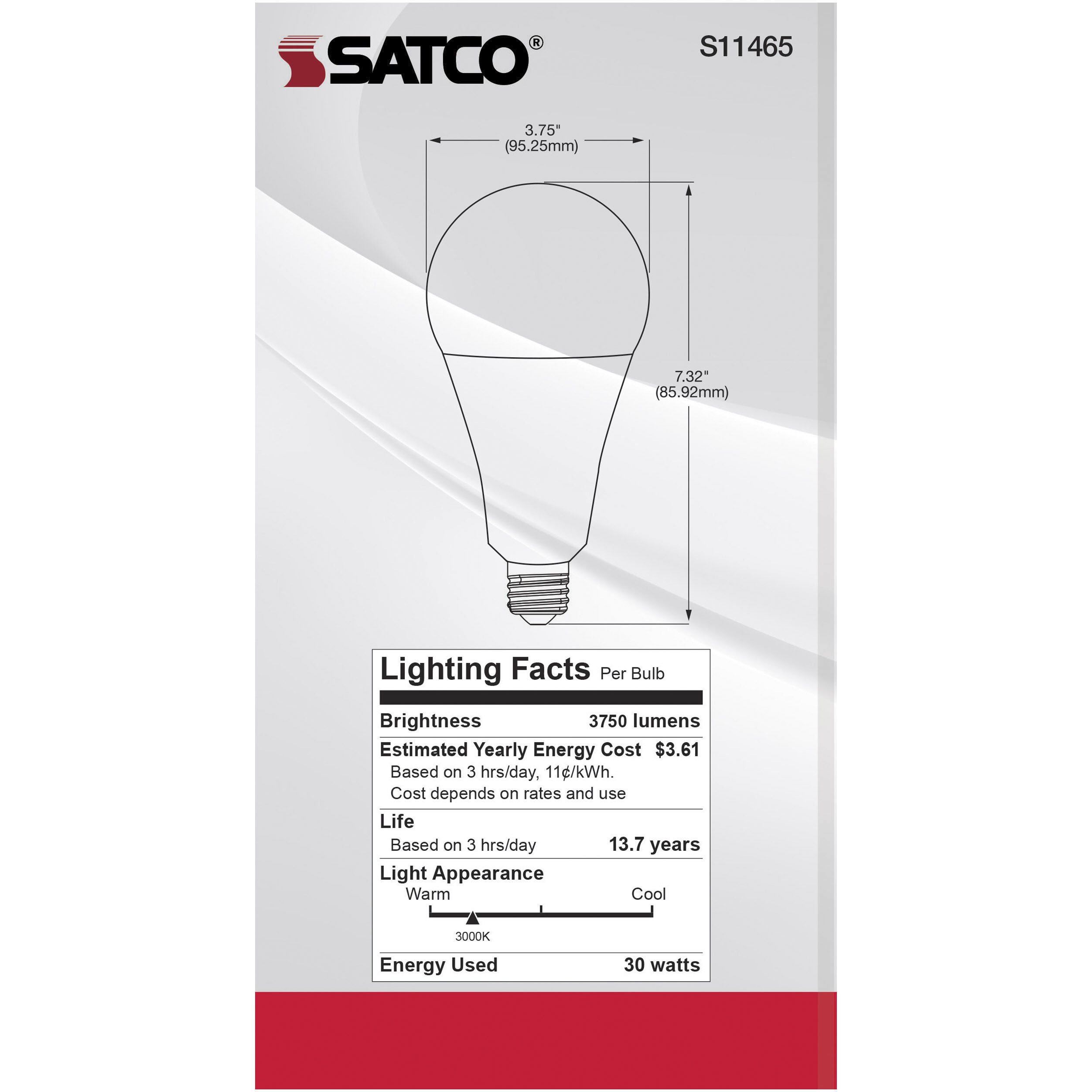 Lumos LED LED Medium 3000K HID Replacements