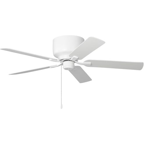 Linden 52 Hugger 52 inch Matte White Ceiling Fan