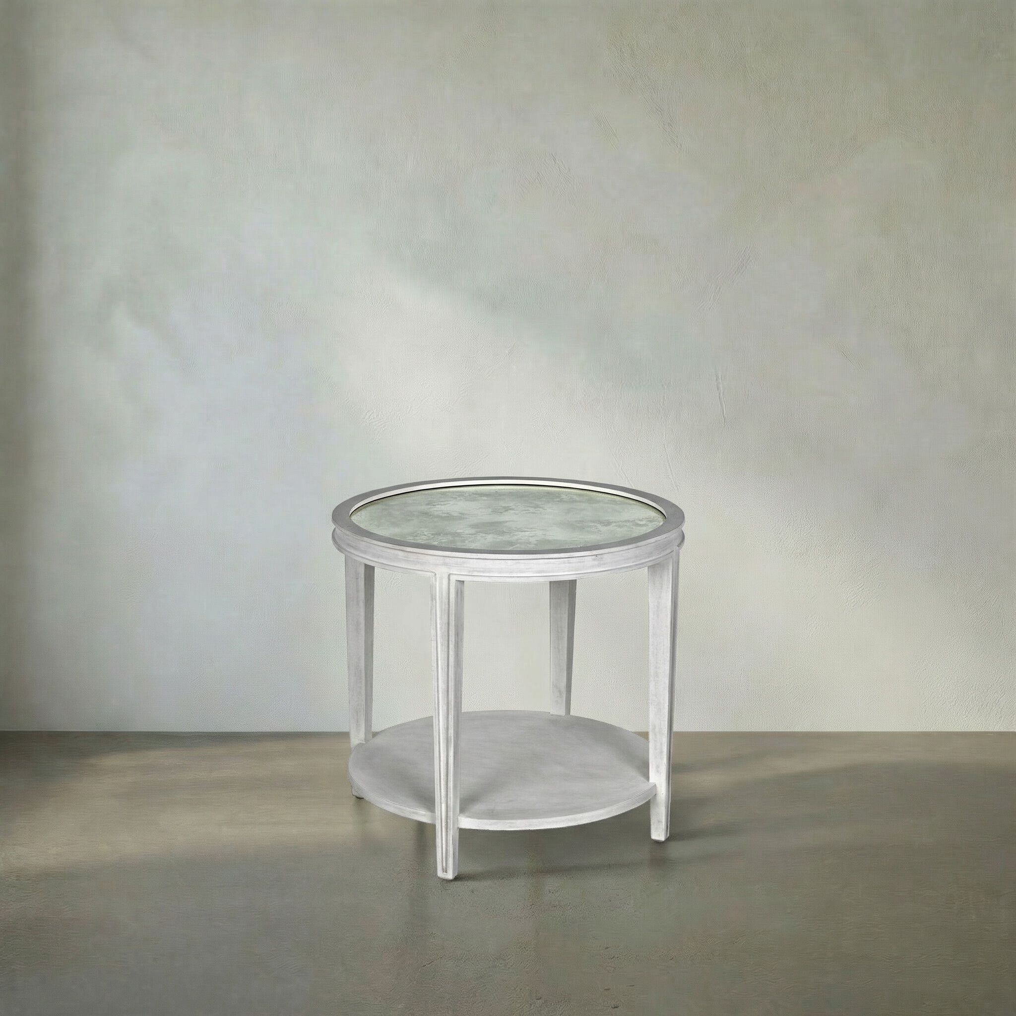 Imperial 26 X 26 inch White Wash Side Table