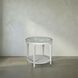 Imperial 26 X 26 inch White Wash Side Table