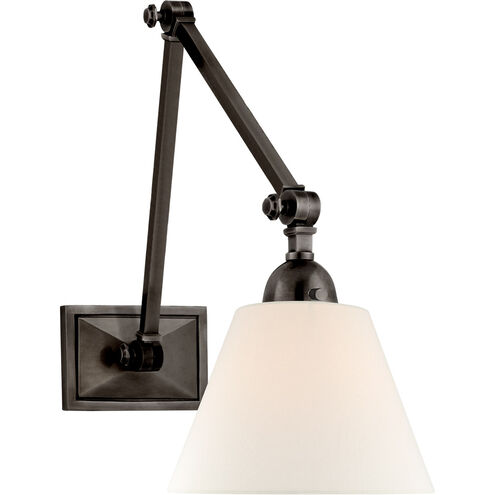 Alexa Hampton Jane 14.75 inch 40.00 watt Gun Metal Double Library Wall Light