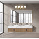 Annalise 4 Light 32 inch Modern Gold Vanity Wall Light
