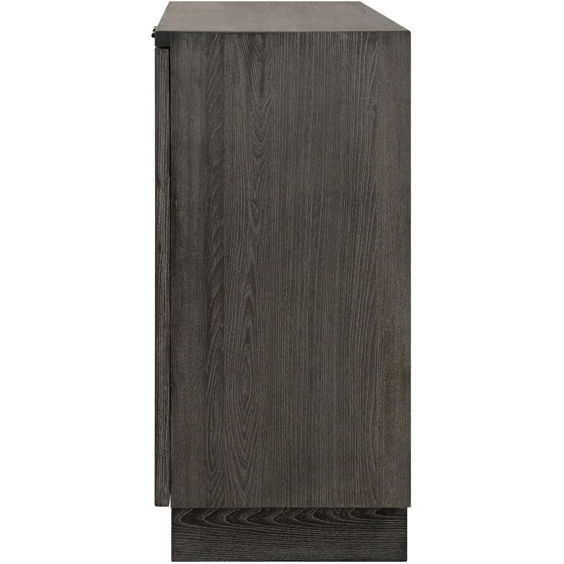 Shelby Ebony Stain 2 Door Cabinet