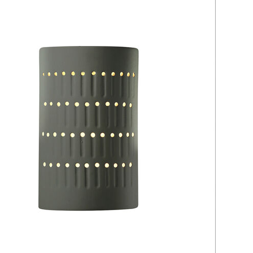 Ambiance LED 5.75 inch Pewter Green Wall Sconce Wall Light in 1000 Lm LED