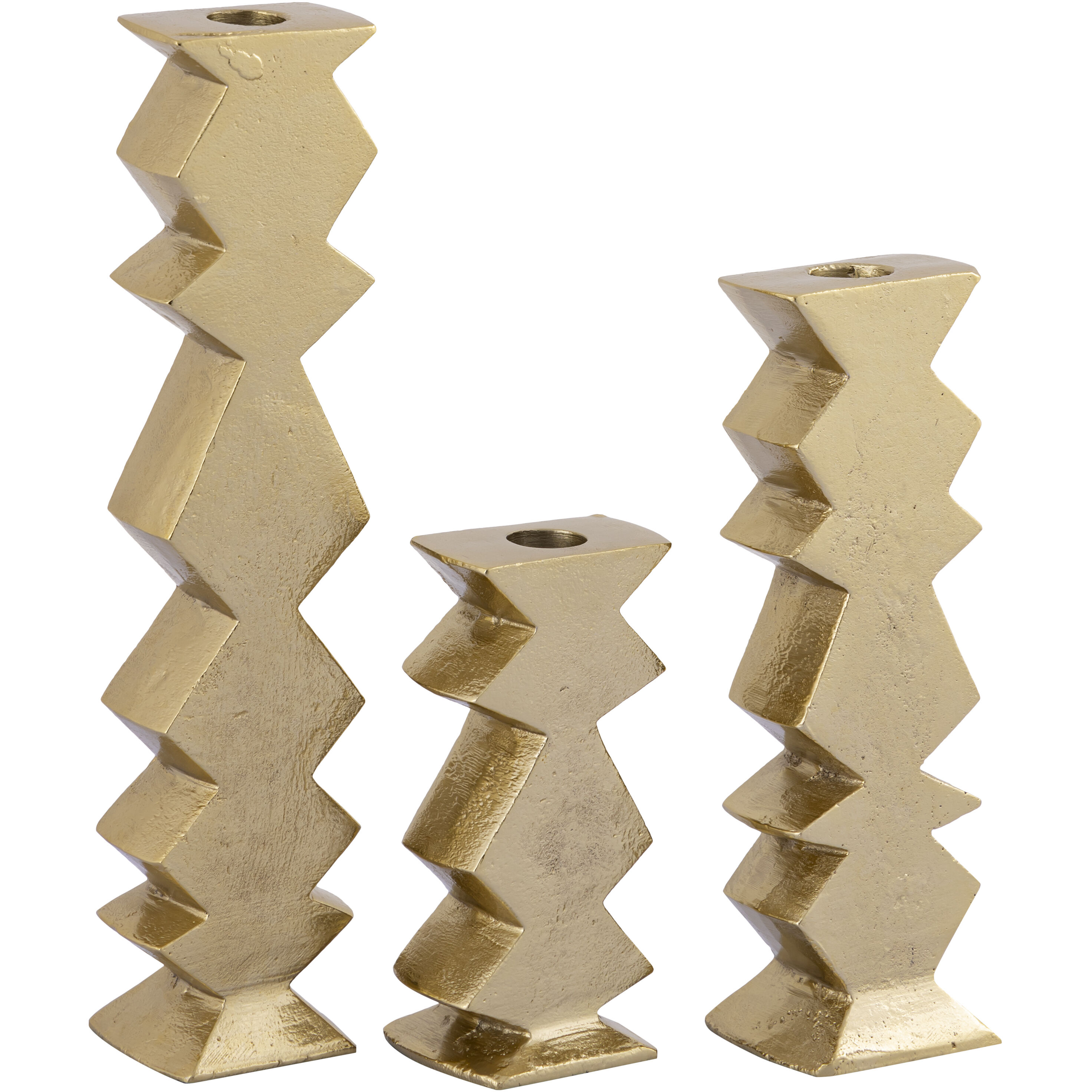 Zig Zag 12 X 2.5 inch Taper Holder, Set of 3