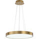 Canada LED 20 inch Brass LED Chandelier Ceiling Light