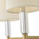 Anika 5 Light 28 inch Lacquered Brass Chandelier Ceiling Light