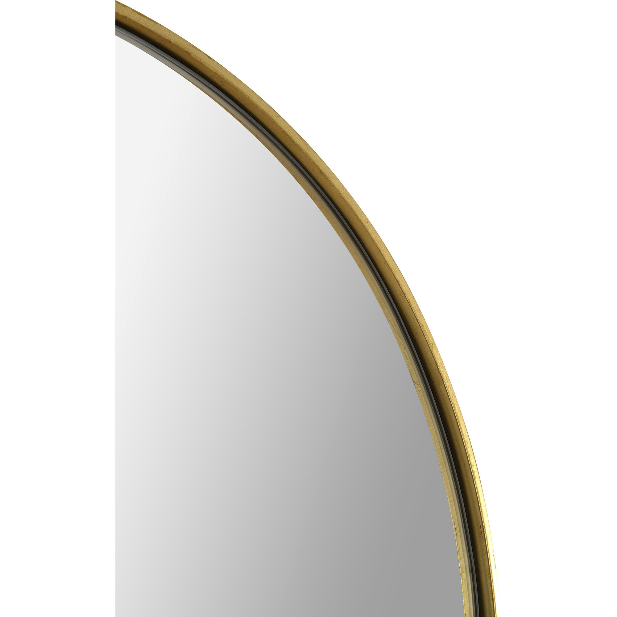 Marius 60 X 24 inch Gold Leaf Full Length Wall Mirror