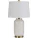 Sedalia 24 inch 150.00 watt Ivory Table Lamp Portable Light