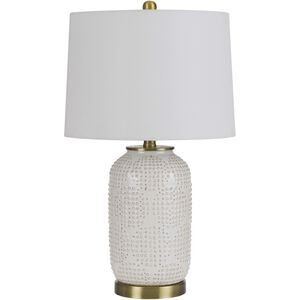 Sedalia 24 inch 150.00 watt Ivory Table Lamp Portable Light