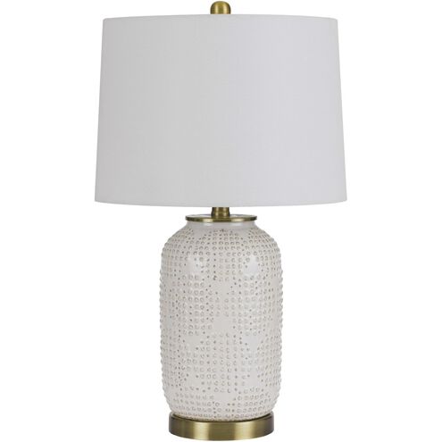 Sedalia 24 inch 150.00 watt Ivory Table Lamp Portable Light