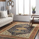 Reign 144 X 108 inch Navy Rug in 9 X 12, Rectangle