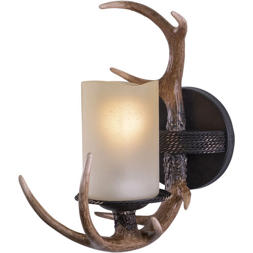 Yoho LED 5.5 inch Black Walnut Wall Light