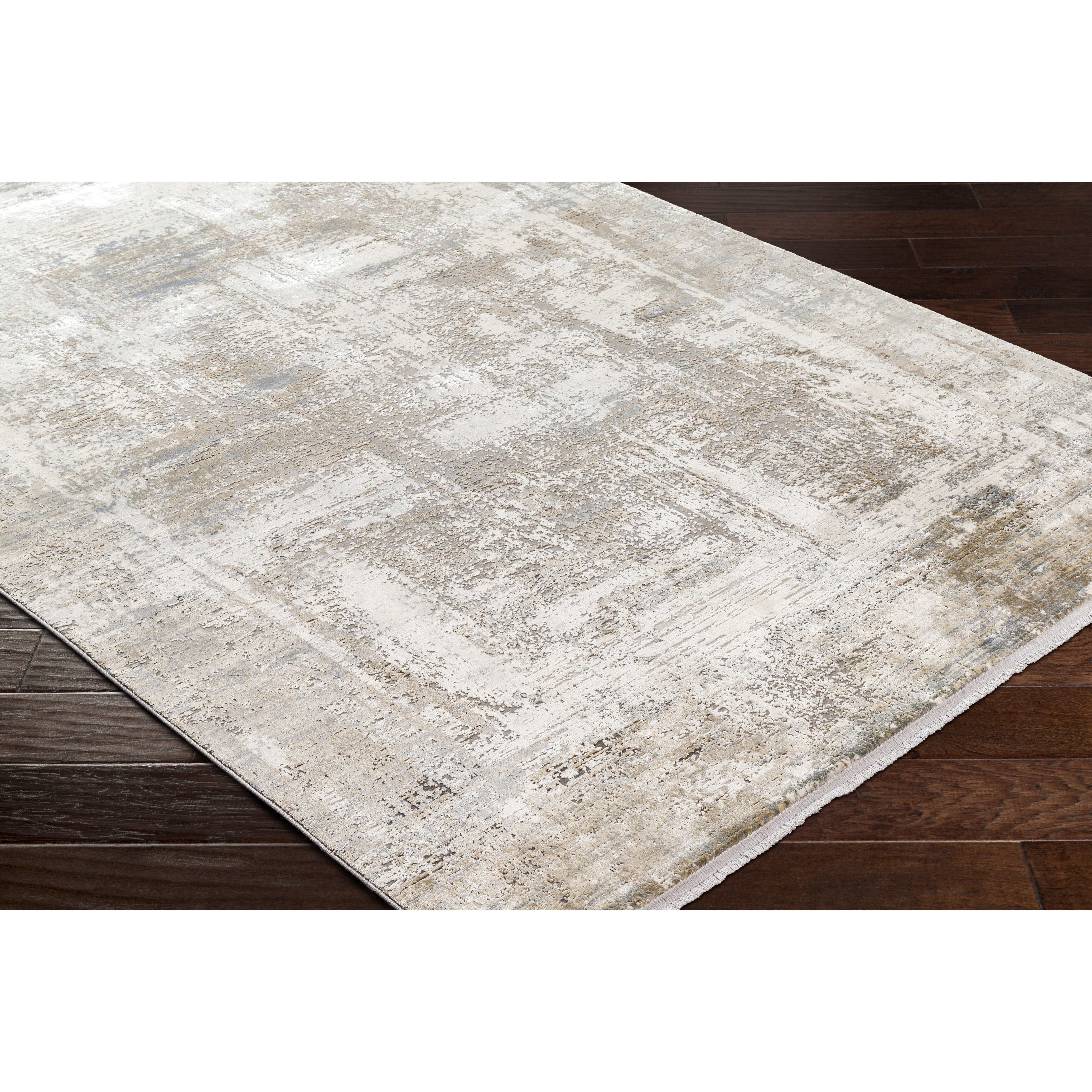 Solar 134 X 90 inch Cream Rug, Rectangle