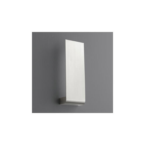 Halo 1 Light 6 inch Satin Nickel Sconce Wall Light
