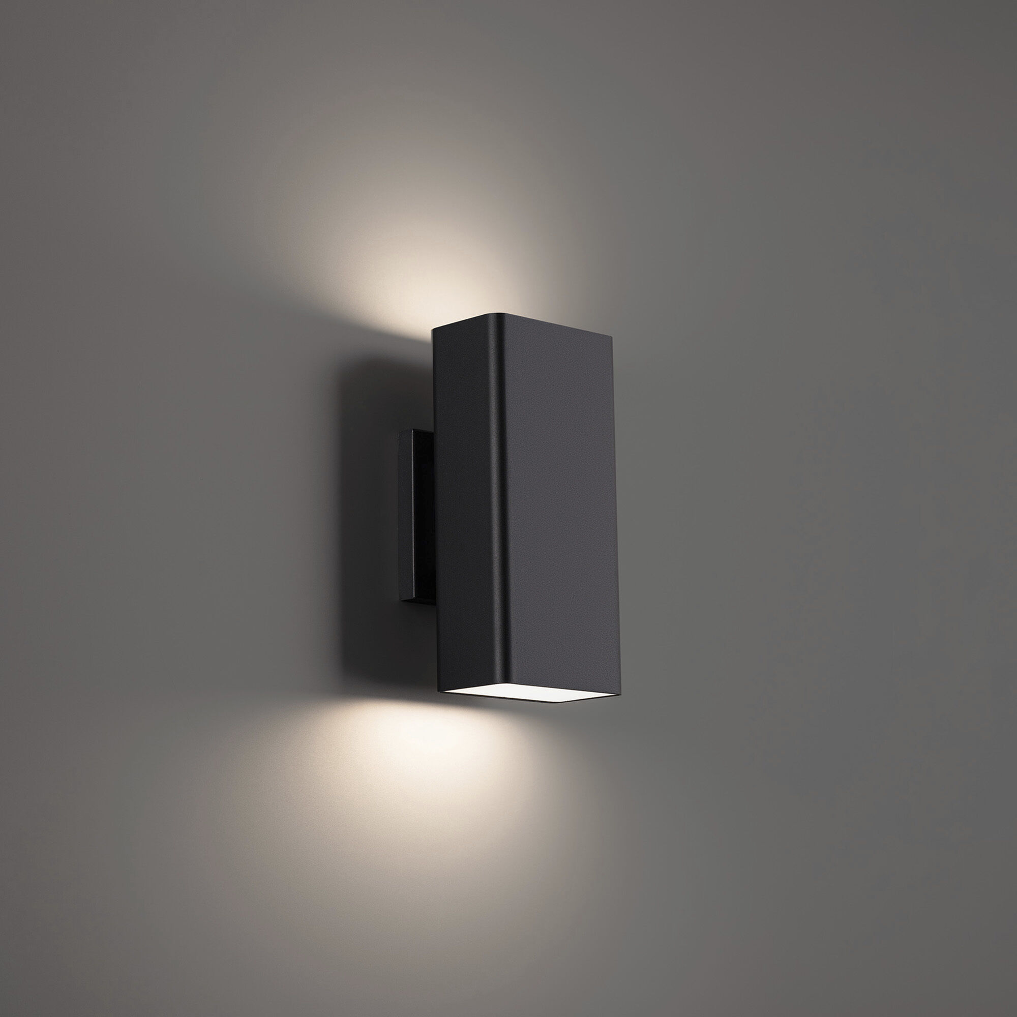 Square outdoor wall on sale light