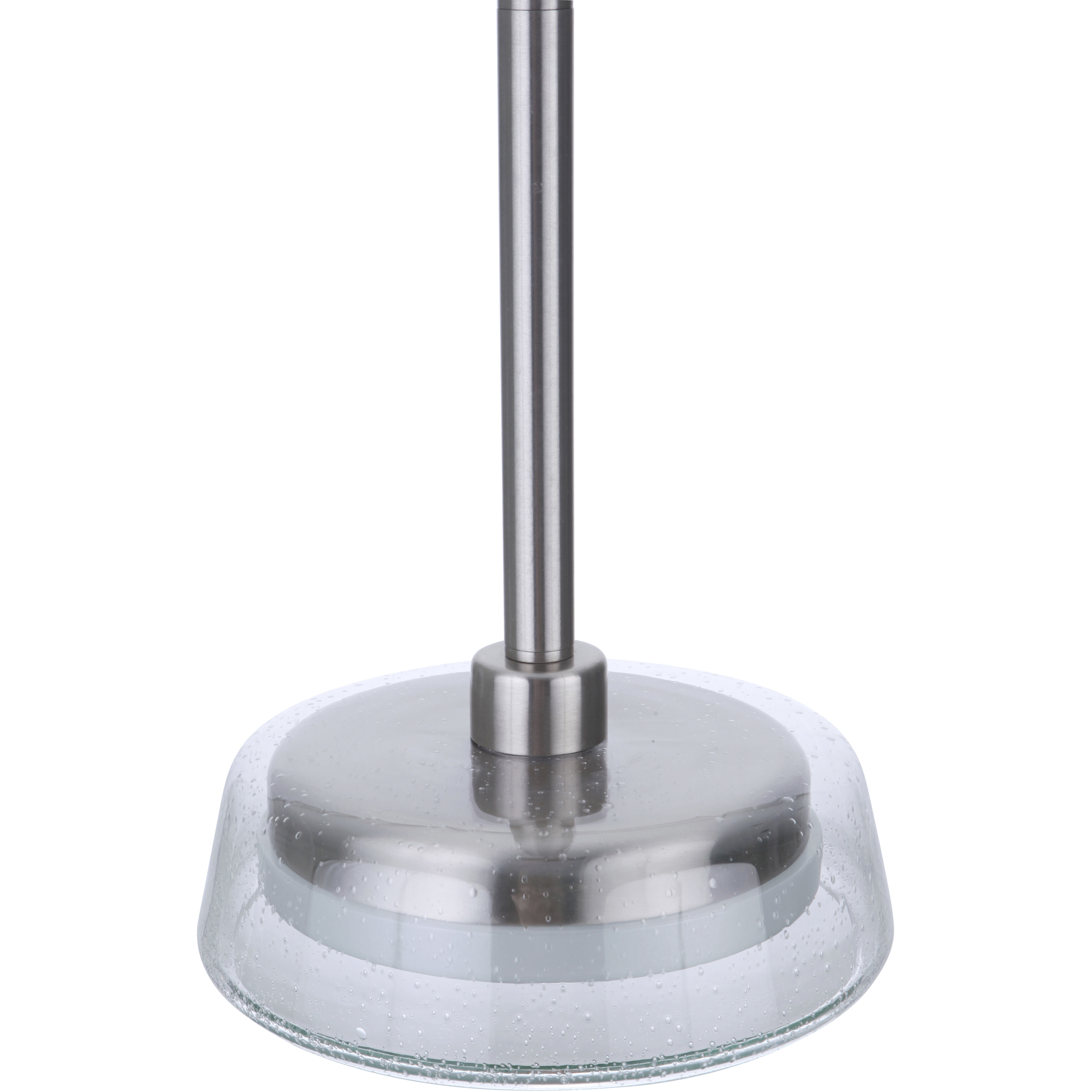 Centric LED 10 inch Brushed Polished Nickel Pendant Ceiling Light