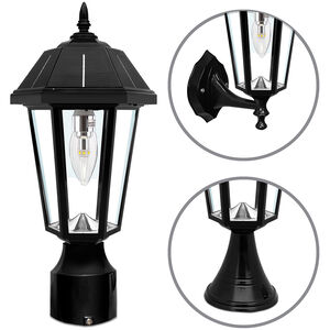 Topaz LED 6 inch Black Wall Sconce Wall Light
