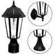 Topaz LED 6 inch Black Wall Sconce Wall Light