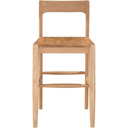 Owing 38 inch Oak Counter Stool