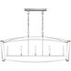 Sean Lavin Thayer 5 Light 49 inch Polished Nickel Linear Chandelier Ceiling Light