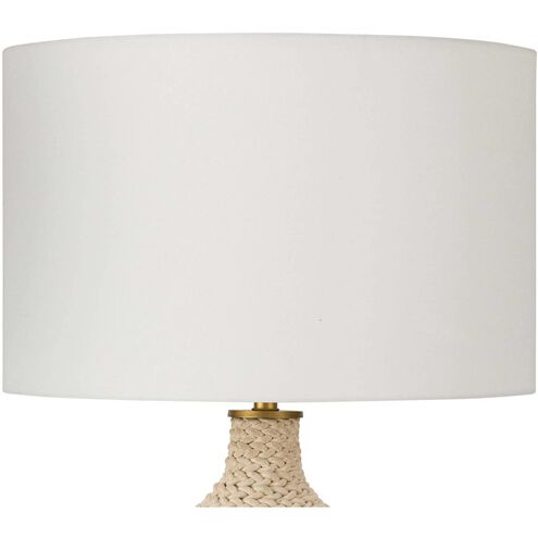 Biscayne 28.5 inch 150.00 watt Natural Table Lamp Portable Light
