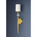 Rockland 1 Light 5.25 inch Aged Brass Wall Sconce Wall Light