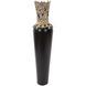 Black Zetian 50 X 12 inch Vase, Tall