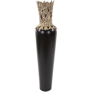 Black Zetian 50 X 12 inch Vase, Tall