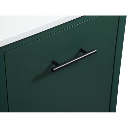 Cyrus 19 X 18 X 33.5 inch Green Vanity Sink Set