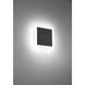 Ontario LED 9 inch Graphite Grey Outdoor Wall Mount, Small