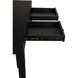 Othello 48 X 25 inch Hand Rubbed Black Desk