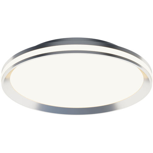 Sona LED 16 inch Satin Nickel Flush Mount Ceiling Light