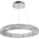 Canada LED 24 inch Chrome Chandelier Ceiling Light