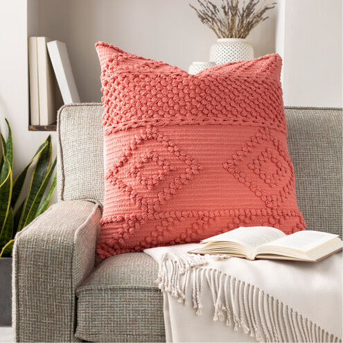 Merdo 22 X 22 inch Coral Pillow Kit, Square