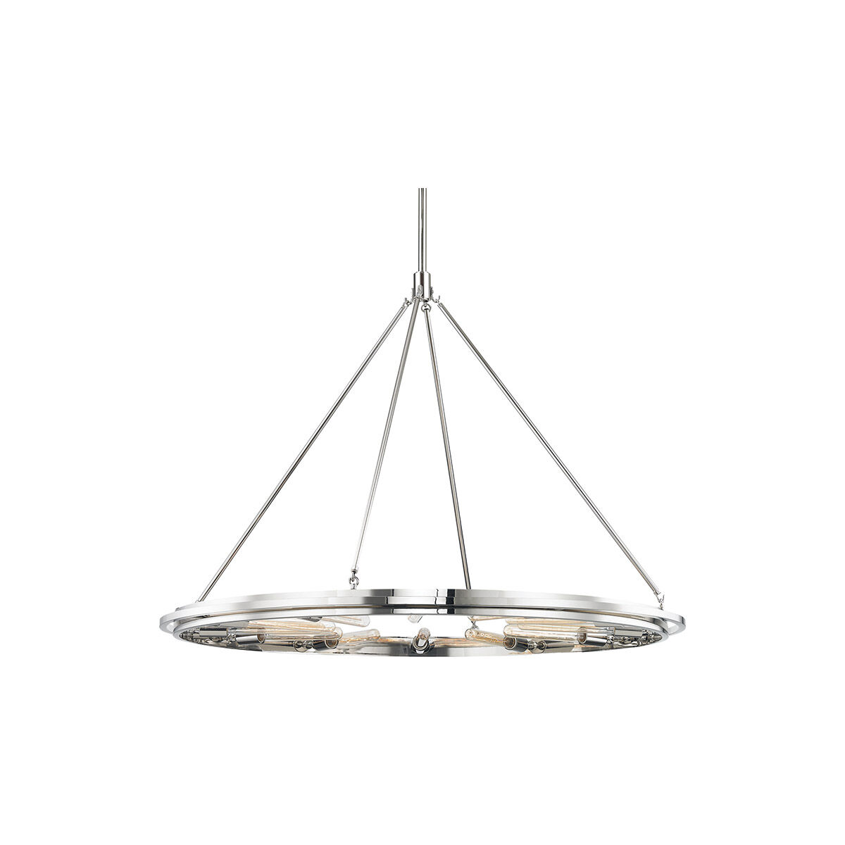 Chambers 12 Light 45 inch Polished Nickel Pendant Ceiling Light