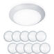 Disc LED 5.9 inch White Flush Mount Ceiling Light in 10, WAC Limited