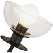 Alora Mood Sylvia 1 Light 5 inch Matte Black Bath Vanity Light Wall Light