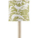 Aviary Moss/Ivory Drum Chandelier Shade