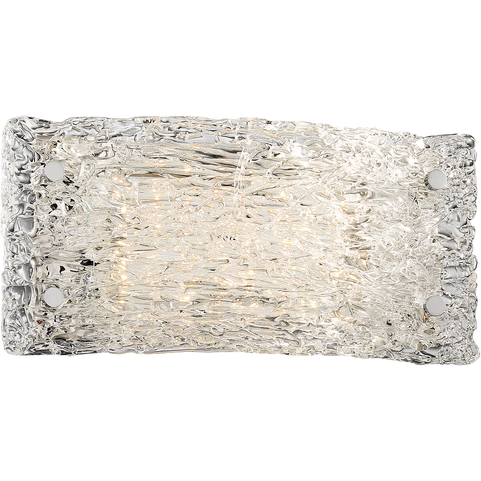 Forest Ice LED 12 inch Chrome Bath Light Wall Light